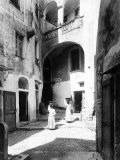 View of Piazza Capitolo in San Remo Photographic Print