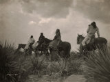 Before the Storm, Apache, Edward S. Curtis, Giclee Print