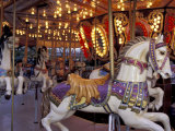 Carousel, Seattle, Washington, USA Photographic Print by John & Lisa Merrill