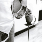 Person Holding a Fencing Sword Photographic Print