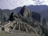 Early Morning on Machu Picchu Ruins, Peru Photographic Print by Claudia Adams