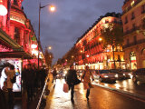 Shoppers along Boulevard Haussmann, Paris, France Photographic Print by Michele Molinari