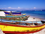 Baharona Fishing Village, Dominican Republic, Caribbean Photographic Print by Greg Johnston