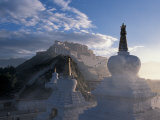 Potala at Sunrise, Lhasa, Tibet Photographic Print by Vassi Koutsaftis