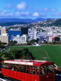 Cable Car at Botanic Gardens, Wellington, New Zealand Photographic Print by John Banagan