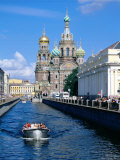 Griboedova Canal and Church of the Spilled Blood, St. Petersburg, Russia Photographic Print by Jonathan Smith