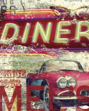 Mel's Diner Affiches par Eric Yang