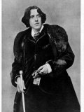 Anglo Irish Playwright Oscar Wilde at the Time of His Lecture Tour in America Reproduction photographique sur papier de qualité