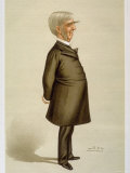 American Physician and Author Oliver Wendell Holmes, by Spy from English Periodical Vanity Fair, Photographic Print