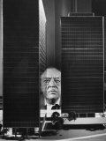 German Architect Mies Van Der Rohe and his Modern Apartment Buildings Designed for Lake Shore Drive, Photographic Print