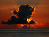 Clouds Over Ocean at Sunset, Maldives Photographie par Michael Aw