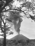 View of Ngauruhoe Volcano, Which Erupted in December 1934 Photographic Print by W. Robert Moore