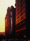 Street in Upper West Side, New York City, New York, USA Photographic Print by Bill Wassman