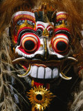 Mask of Mythological Creature, Ubud, Indonesia Photographic Print by Paul Beinssen