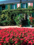 Exterior of Painter Monet's House, Giverny, France Photographie par Tamarra Richards