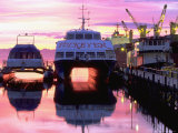 Sunset, Ushuaia, Tierra Del Fuego, Argentina Photographic Print by Walter Bibikow