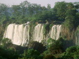 Iguassu Falls, Early Light, South America Photographic Print by Mary Plage