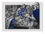 Feasting Giclee Print by Pat Nicolle