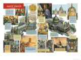 St Paul's Cathedral Giclee Print by Pat Nicolle