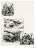 Guns Giclee Print by Pat Nicolle