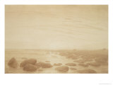 Moonrise on the Sea Estampe par Caspar David Friedrich