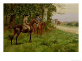 The Highwaymen Giclee Print by George Derville Rowlandson