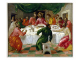 The Last Supper, 1567-70 Giclee Print by El Greco 