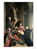 St. Thomas in Prayer Giclee Print by Santi Di Tito