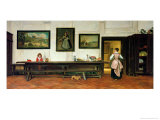 Interior of a Dining Hall, 1866 Giclée-Druck von William Frederick Yeames