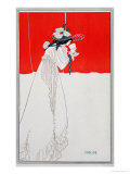 Isolde, Illustration from The Studio, 1895 Estampe par Aubrey Beardsley
