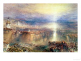 Zurich Estampe par J.M.W. Turner