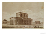House of the Director of the Salt Works in the Ideal City of Chaux, Engraved by Louis Sellier Giclee Print by Claude Nicolas Ledoux