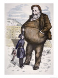Cartoon Featuring William Marcy Boss Tweed Giclee Print by Thomas Nast