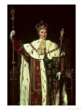 Portrait of Charles X of France, 1829 Giclee Print by Jean-Auguste-Dominique Ingres