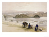 Isle of Graie, Gulf of Akabah, Arabia Petraea, 1839, Plate 108, Vol.III Giclee Print by David Roberts