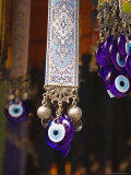 Evil Eye Souvenirs Outside Virgin Mary House, Turkey Photographic Print by Joe Restuccia III