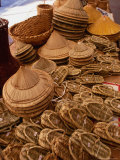 Hats and Footwear at Ryukuan Village Market, Okinawa Island, Okinawa & South-West Islands, Japan Photographic Print by James Marshall
