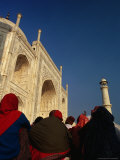 Women Outside Taj Mahal, Agra, India Photographic Print by Anthony Plummer
