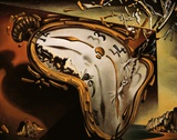 Montre molle au moment de la première explosion, vers 1954 Posters par Salvador Dalí