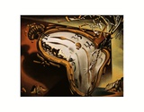 Montre molle au moment de la première explosion, vers 1954 Posters par Salvador Dalí