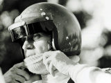 Steve McQueen McQueen is Fascinated par Speed and Motorbikes in Particular Photographie