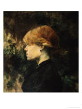 Young Woman With Red Hair Giclee Print by Henri de Toulouse-Lautrec