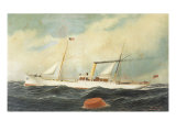 The Franklin, 1896 Estampe par Antonio Jacobsen