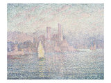 Antibes, Matin, 1903 Estampe par Paul Signac