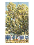 The Bathers, 1905 Estampe par Childe Hassam