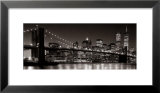 New York, New York, Brooklyn Bridge Posters by Henri Silberman