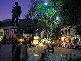 Village of Kas at Night, Turquoise Coast, Turkey Photographic Print by Nik Wheeler