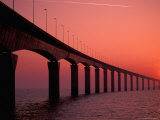 Pont De L'Ile De Re, Il De Re, France Photographic Print by Nik Wheeler