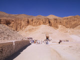 King Ramesses Tombs, Valley of the Kings, Egypt Photographic Print by Bill Bachmann