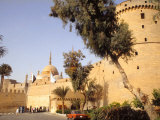 Entrance to Mosque Mohamed Ali, Cairo, Egypt Photographic Print by Bill Bachmann